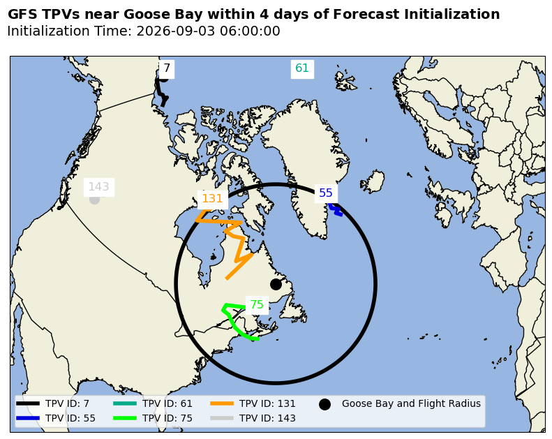 GFS Individual TPV Map