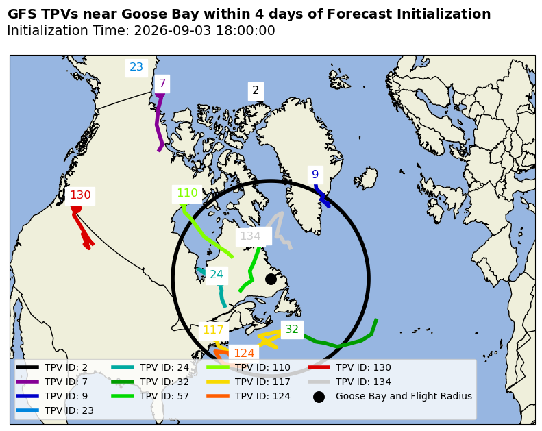GFS Individual TPV Map
