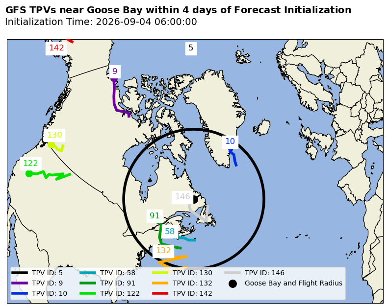 GFS Individual TPV Map