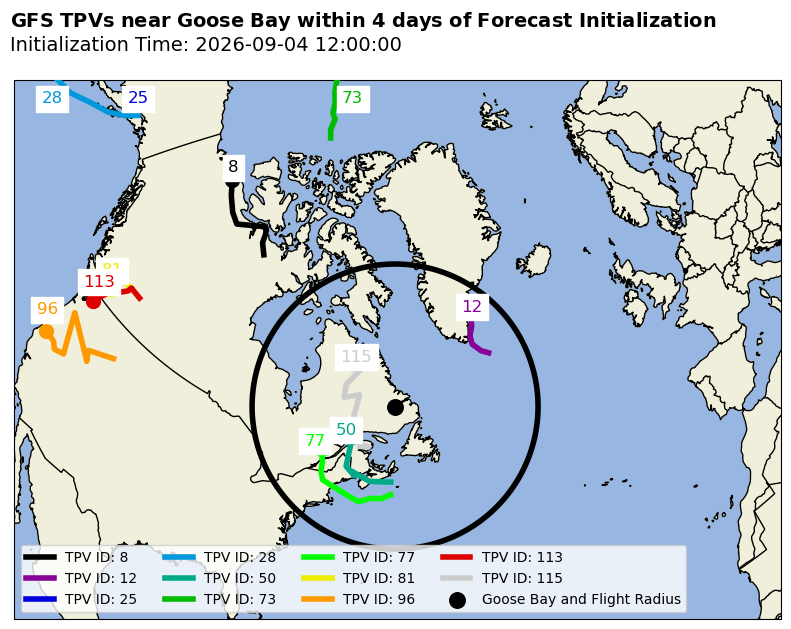 GFS Individual TPV Map