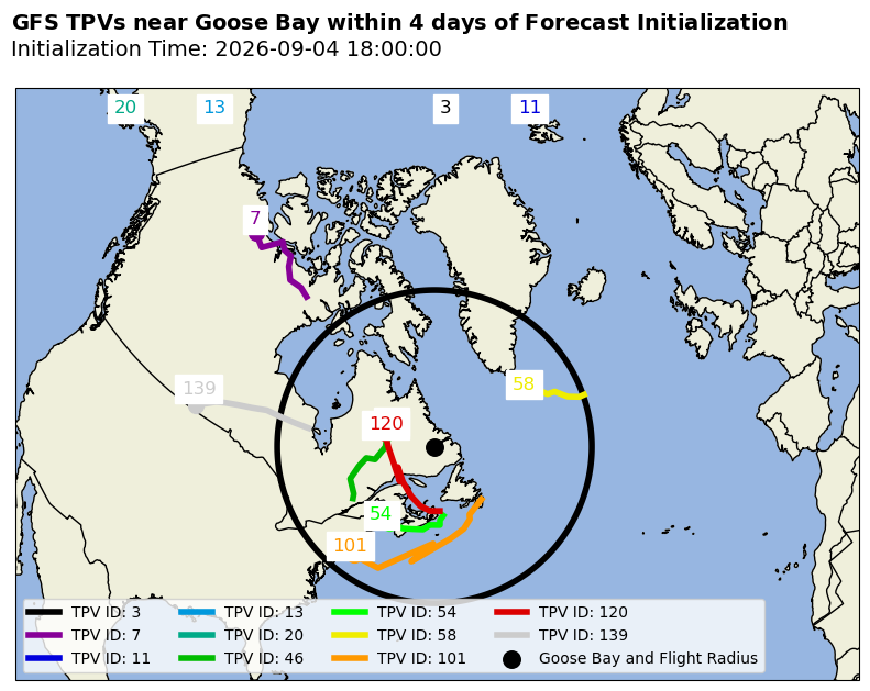 GFS Individual TPV Map