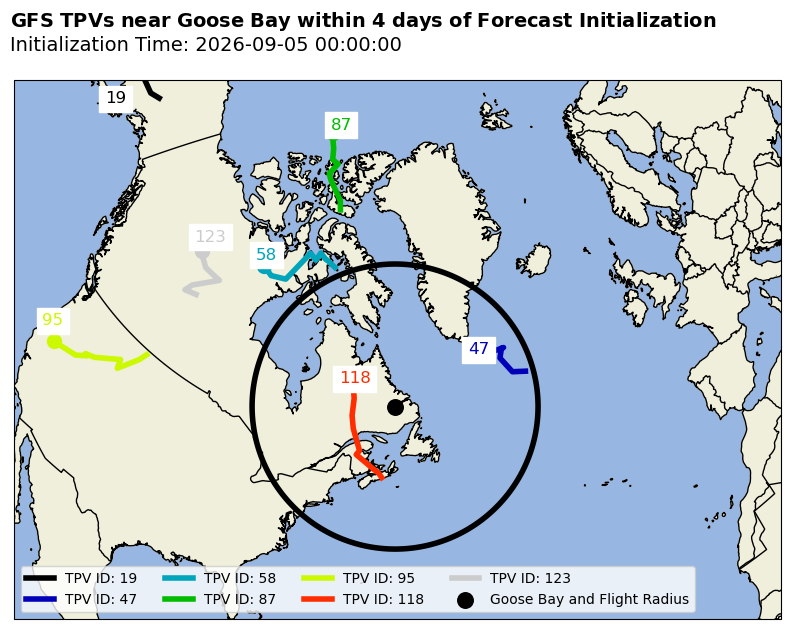 GFS Individual TPV Map