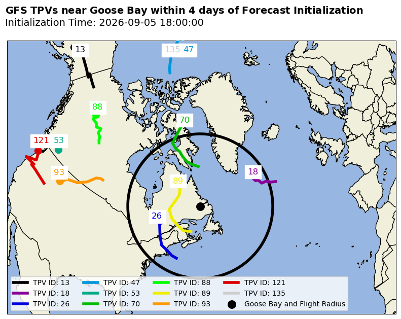 GFS Individual TPV Map