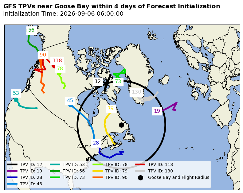GFS Individual TPV Map