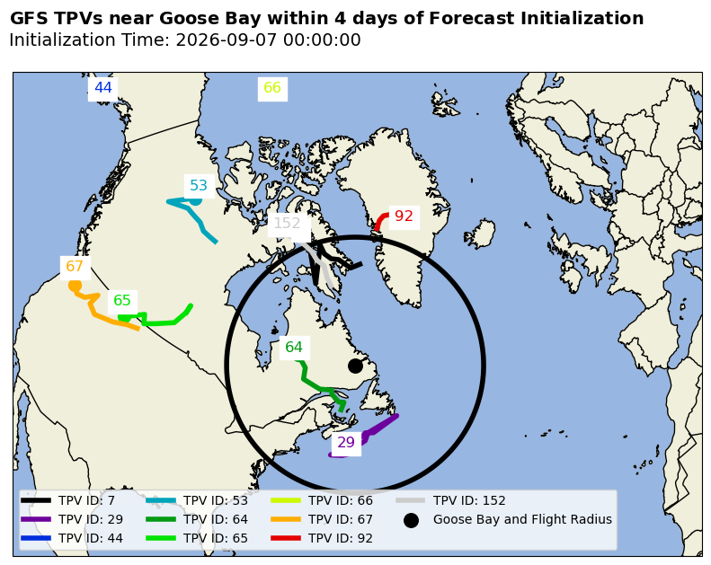 GFS Individual TPV Map