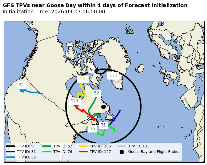 GFS Individual TPV Map