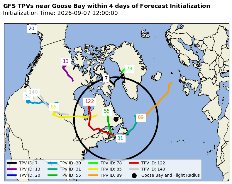 GFS Individual TPV Map