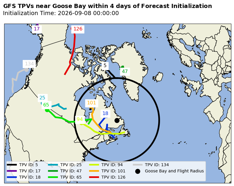 GFS Individual TPV Map