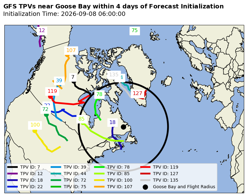GFS Individual TPV Map