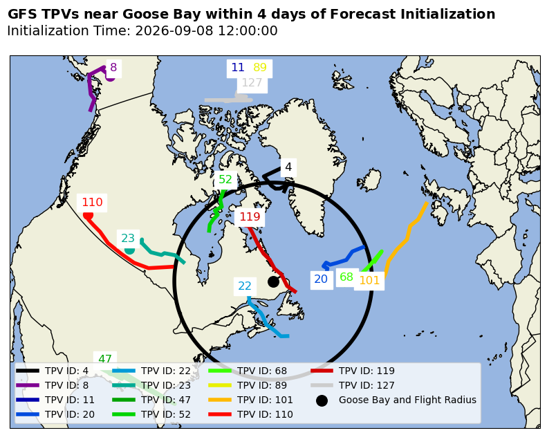GFS Individual TPV Map