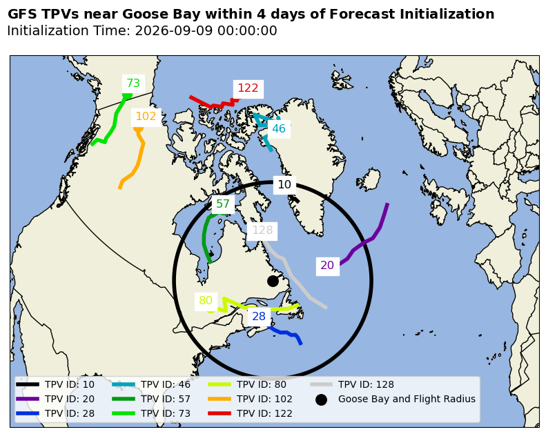 GFS Individual TPV Map