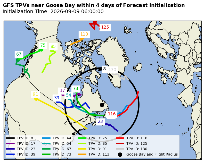 GFS Individual TPV Map