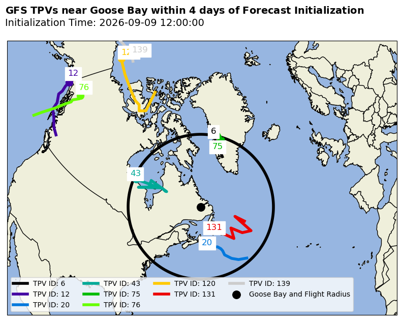 GFS Individual TPV Map