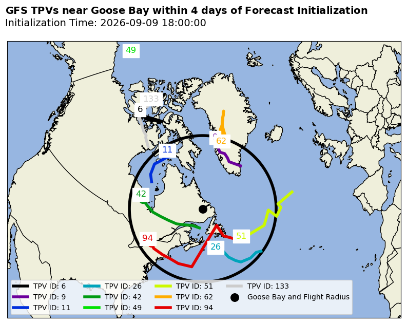 GFS Individual TPV Map