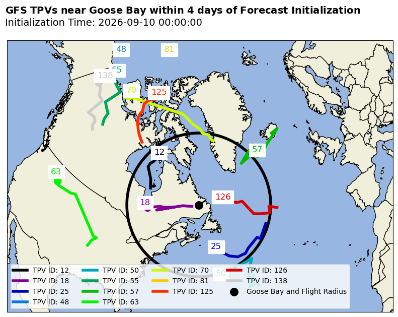 GFS Individual TPV Map