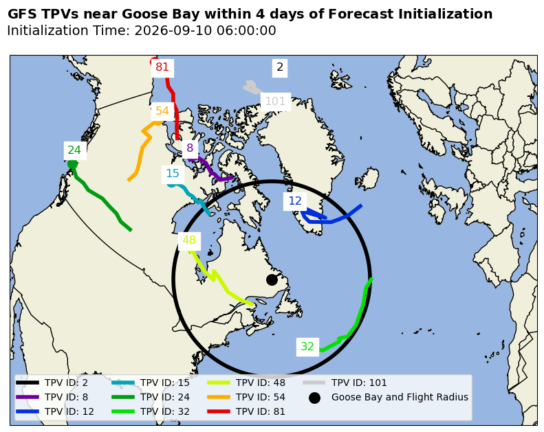 GFS Individual TPV Map
