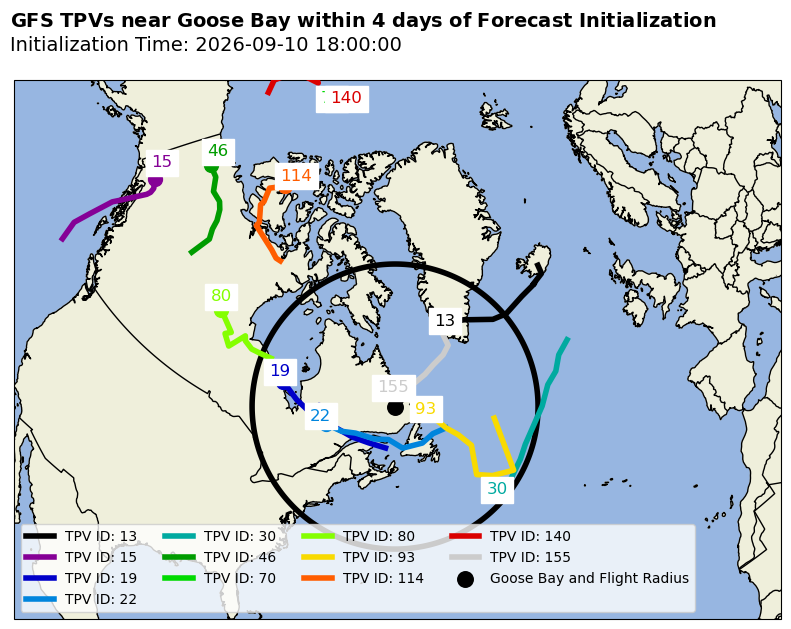 GFS Individual TPV Map