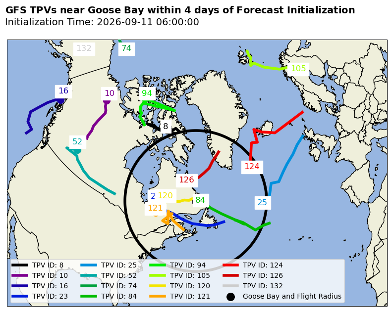 GFS Individual TPV Map