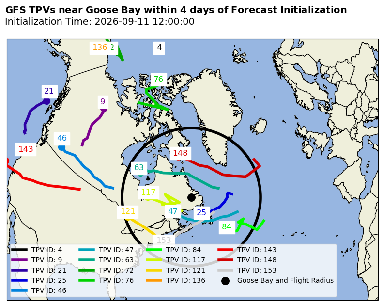 GFS Individual TPV Map