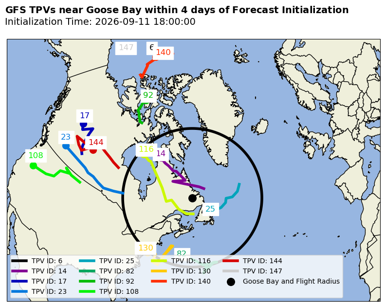 GFS Individual TPV Map
