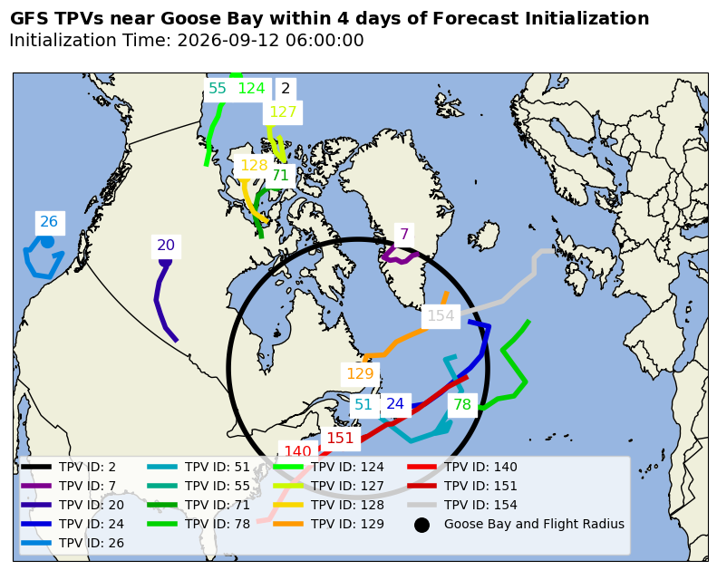 GFS Individual TPV Map
