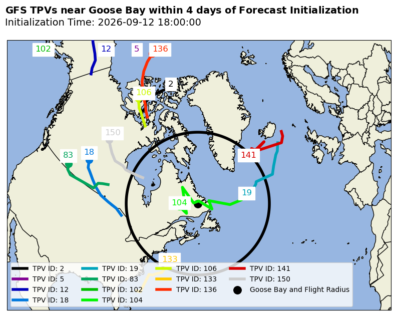 GFS Individual TPV Map
