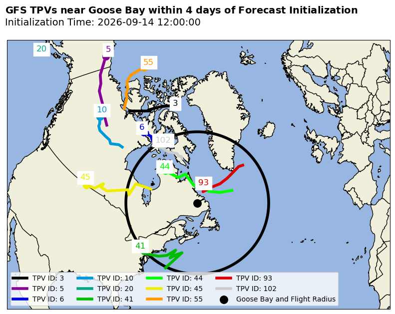 GFS Individual TPV Map