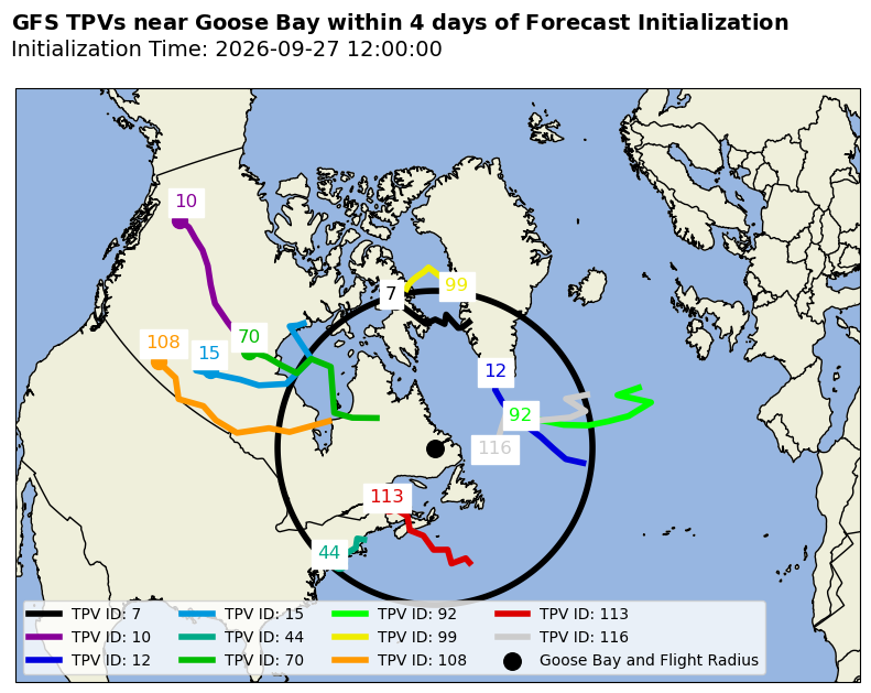 GFS Individual TPV Map