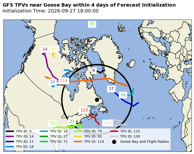 GFS Individual TPV Map