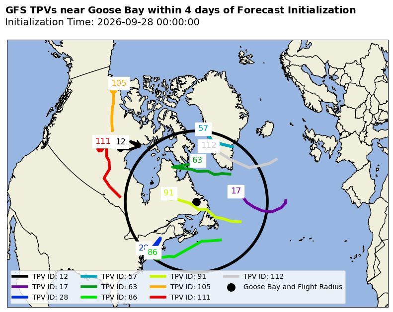 GFS Individual TPV Map