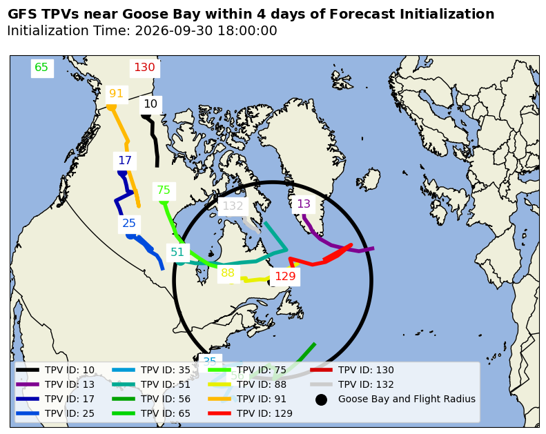 GFS Individual TPV Map