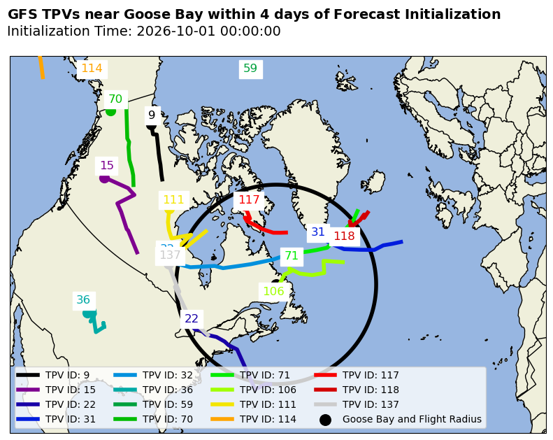 GFS Individual TPV Map