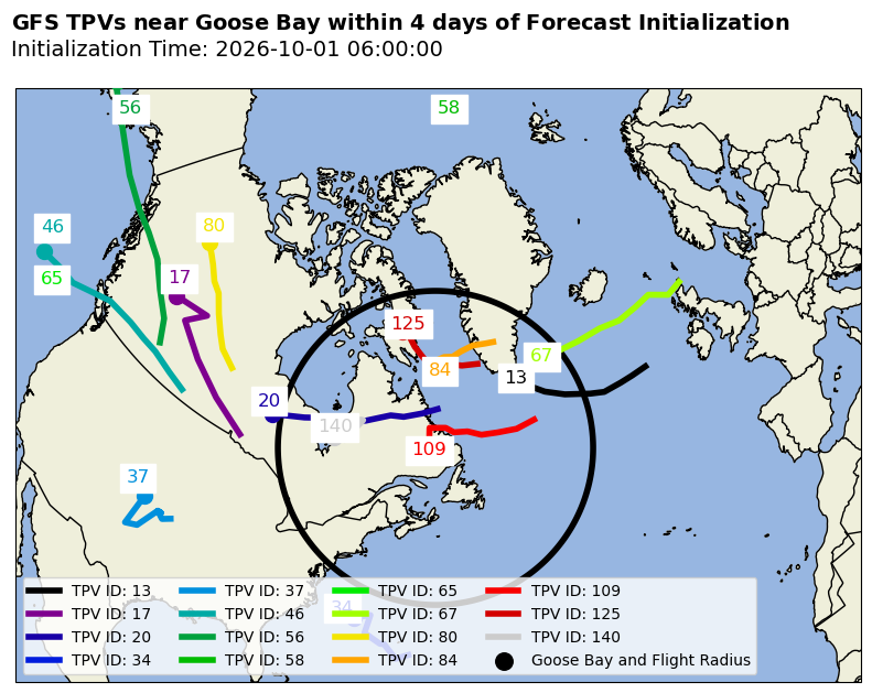 GFS Individual TPV Map