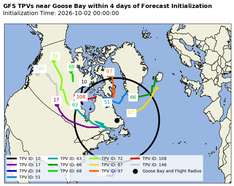 GFS Individual TPV Map