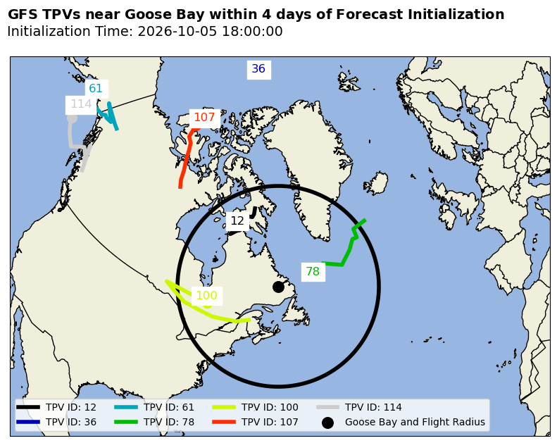 GFS Individual TPV Map