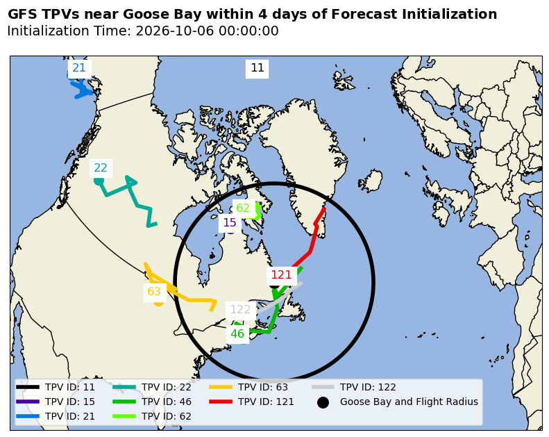 GFS Individual TPV Map