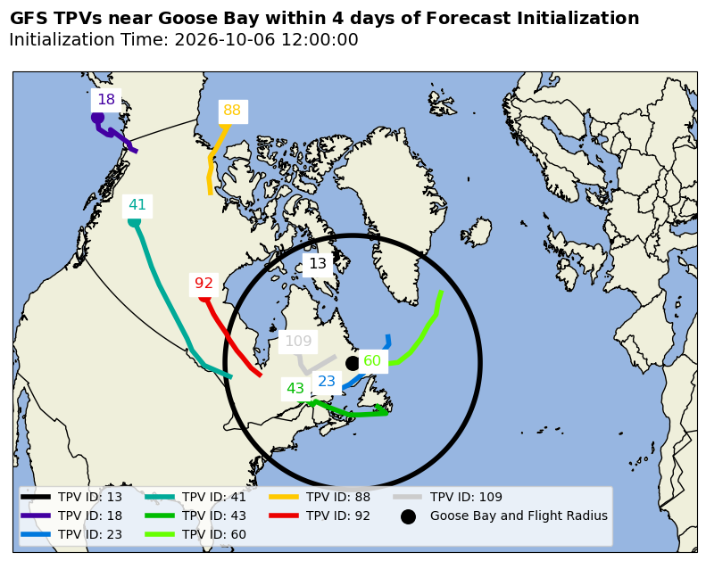 GFS Individual TPV Map