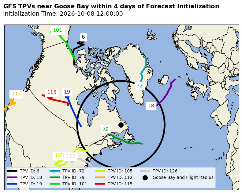 GFS Individual TPV Map