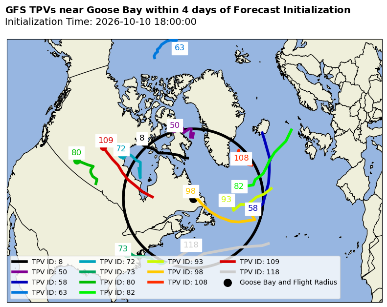 GFS Individual TPV Map