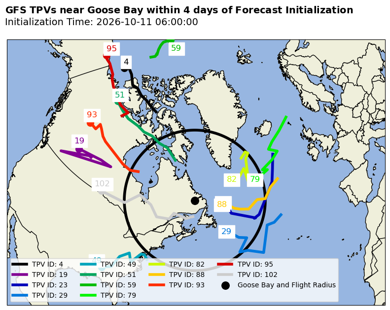 GFS Individual TPV Map