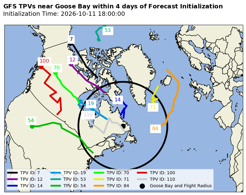 GFS Individual TPV Map