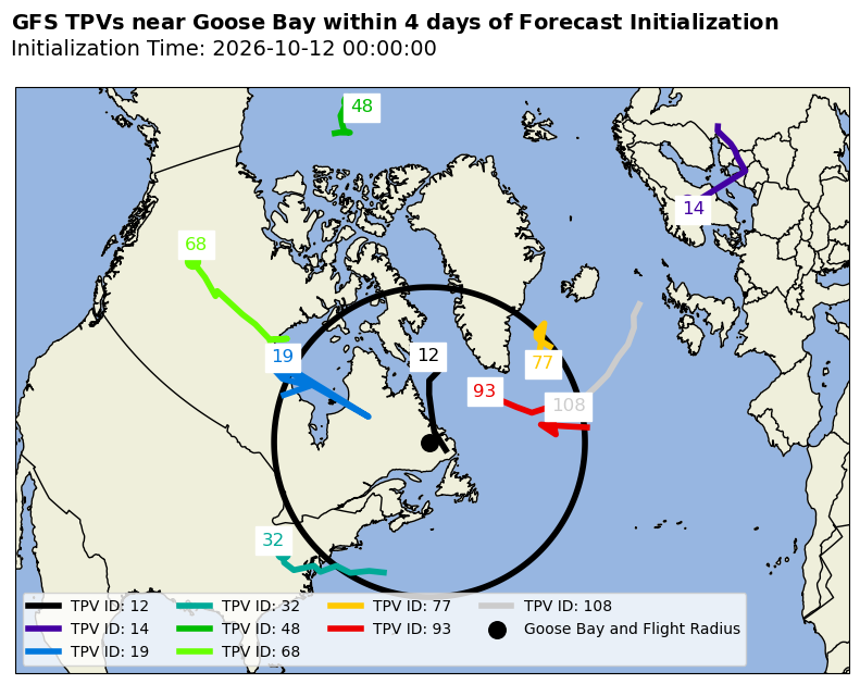 GFS Individual TPV Map