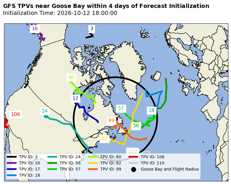 GFS Individual TPV Map